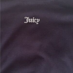 Juicy Couture Black Crew Neck Sweater